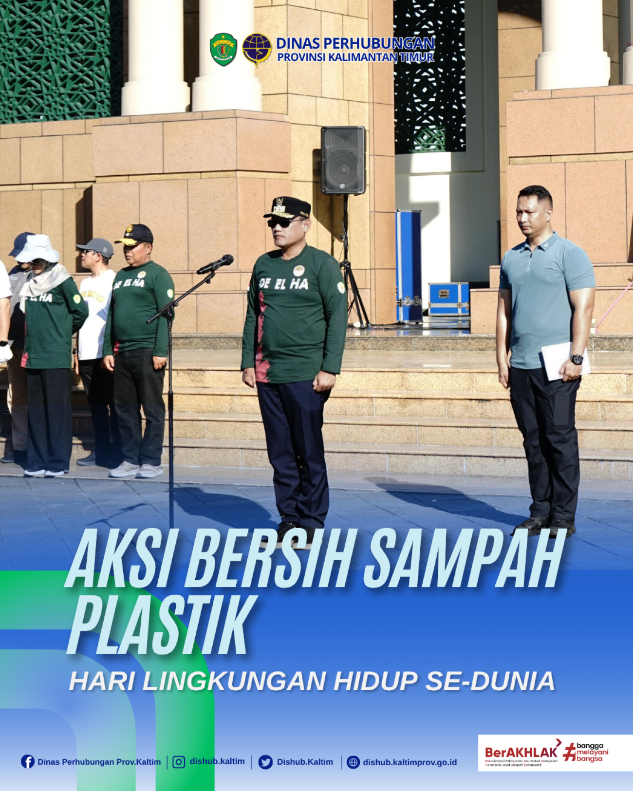Aksi Bersih Sampah Plastik pada Hari Lingkungan Hidup se-Dunia