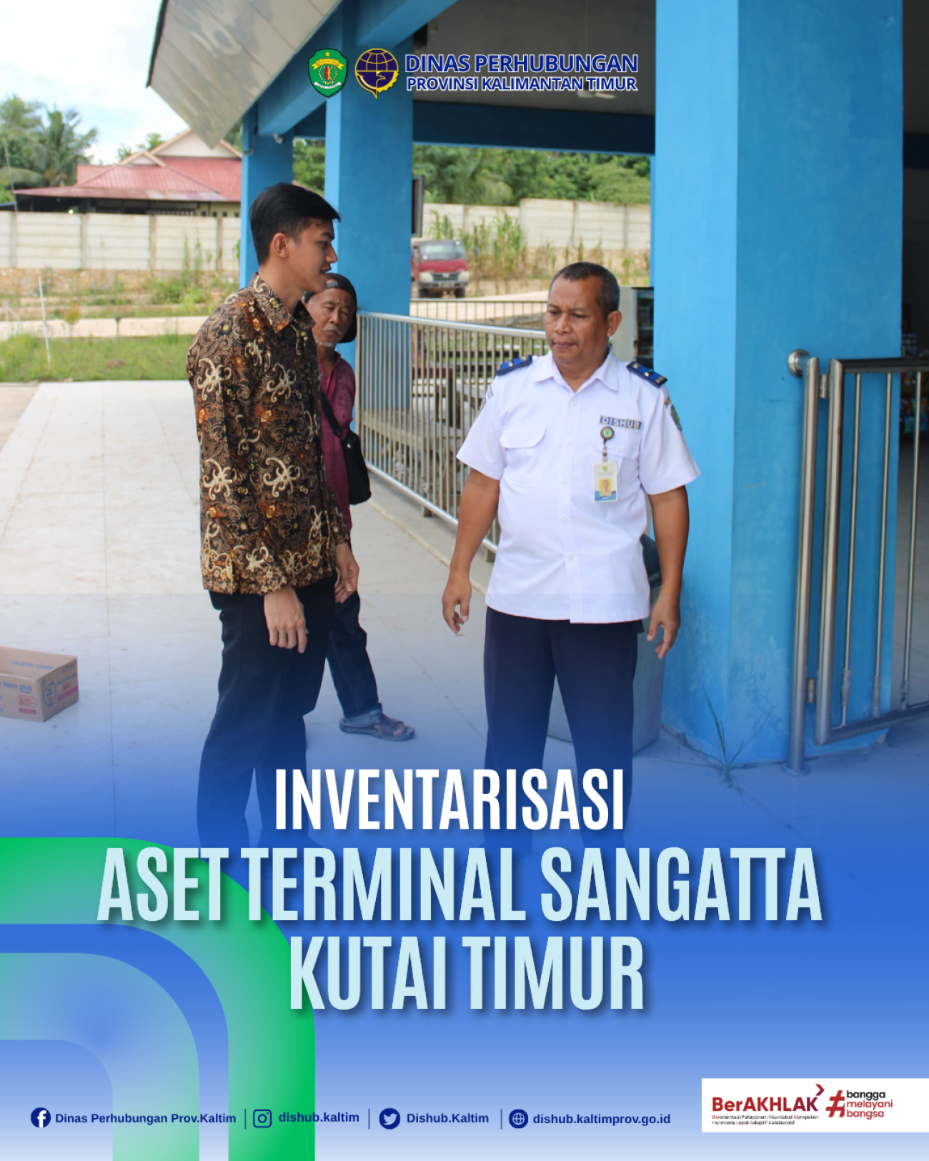 Inventarisasi Aset Terminal Sangatta Kutai Timur