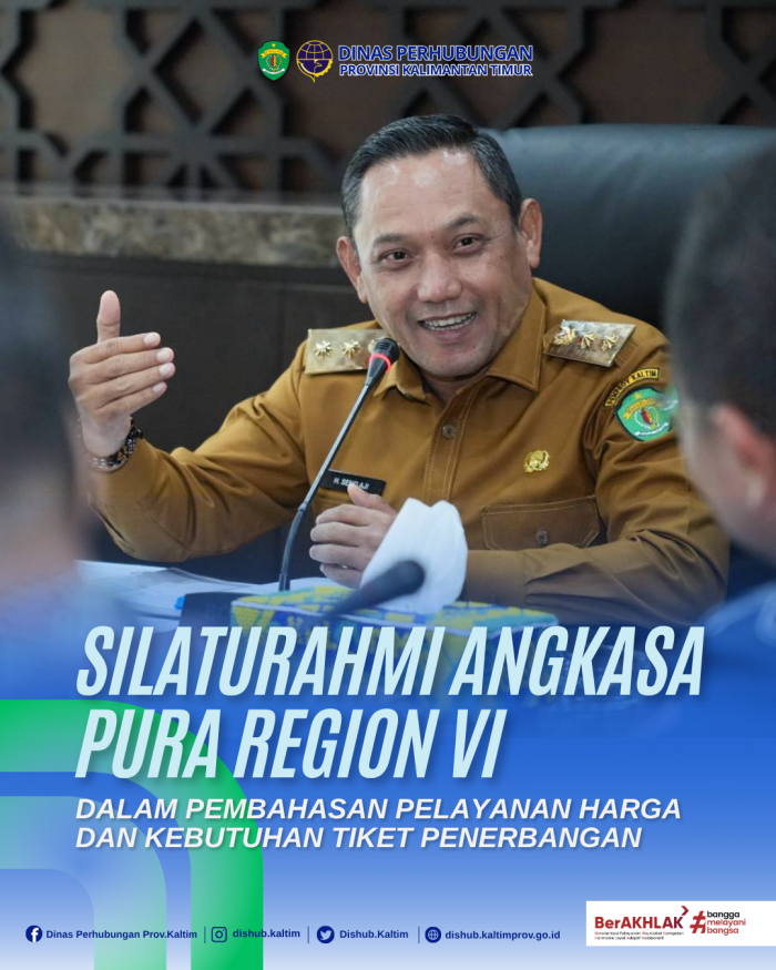 Silaturahmi Angkasa Pura Region VI dalam Pembahasan Pelayanan Harga dan Kebutuhan tiket Penerbangan