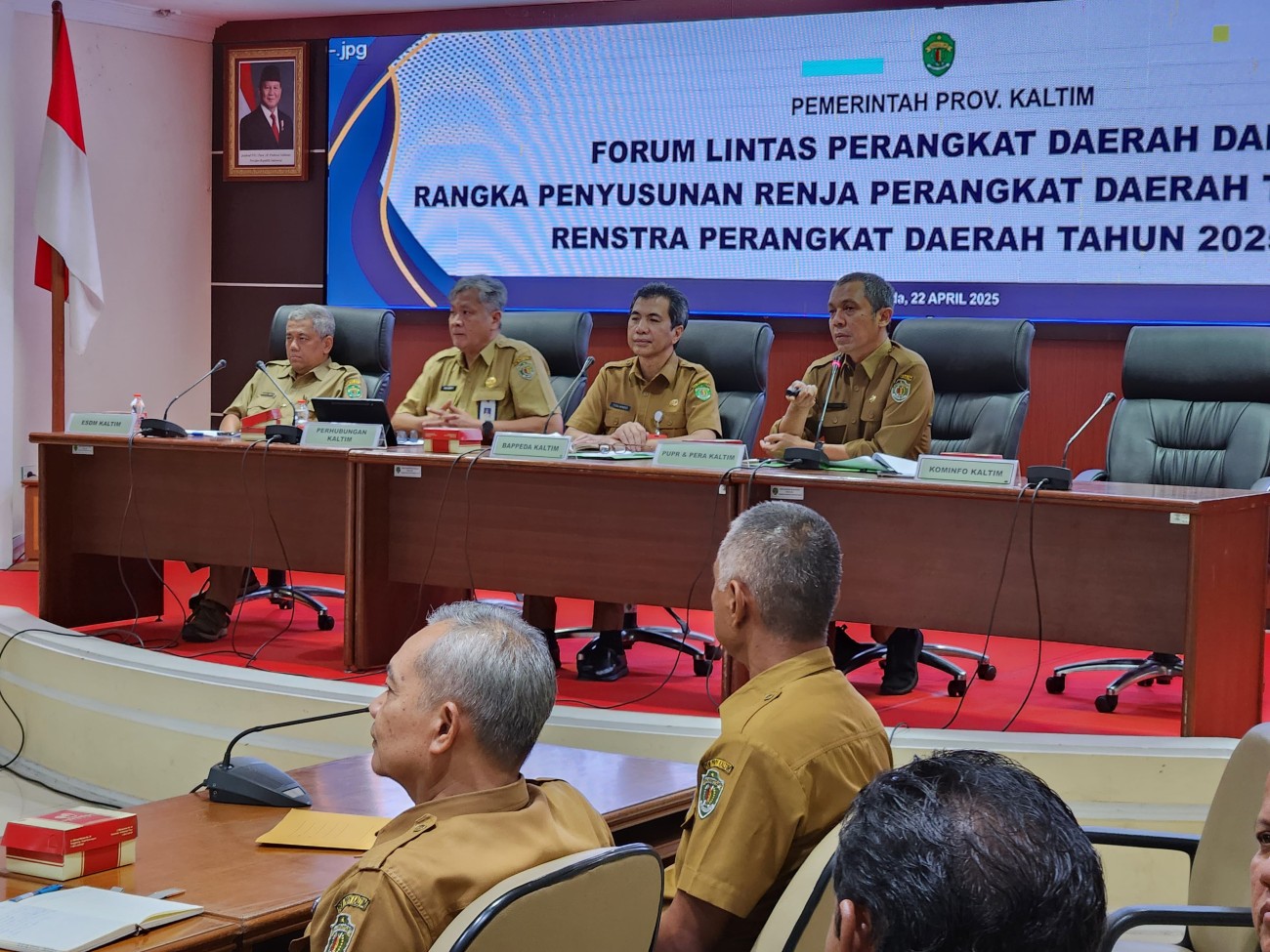 Forum Lintas Perangkat Daerah dalam Rangka Penyusunan RENSTRA Perangkat Daerah Tahun 2025-2029, dan RENJA Perangkat Daerah Tahun 2026