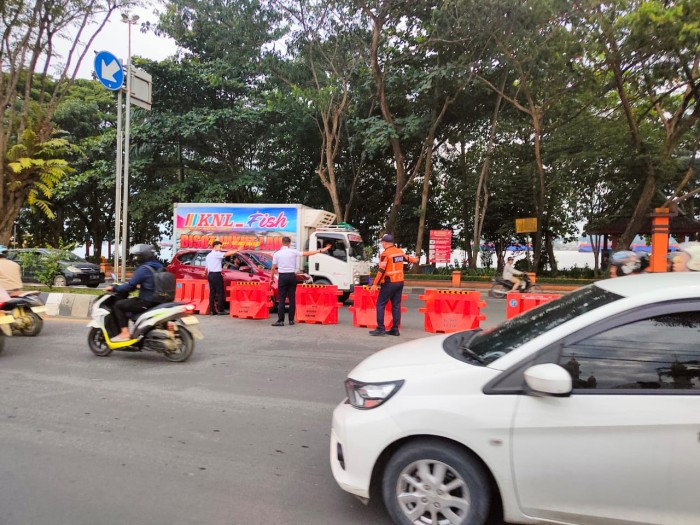 Penjagaan dan Pengamanan Lalu Lintas Kegiatan Tabligh Akbar dan Peringatan Nuzulul Qur'an pada Kawasan Masjid Al-Muttaqien Islamic Center Samarinda