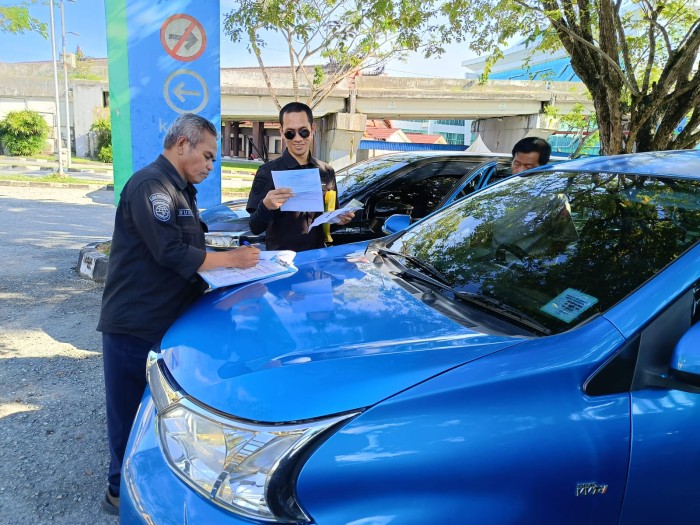 GELAR PELAKSANAAN KEGIATAN RAMP CHECK PERSIAPAN ANGKUTAN LEBARAN 2025 YANG DILAKUKAN PADA PERUSAHAAN  ANGKUTAN UMUM