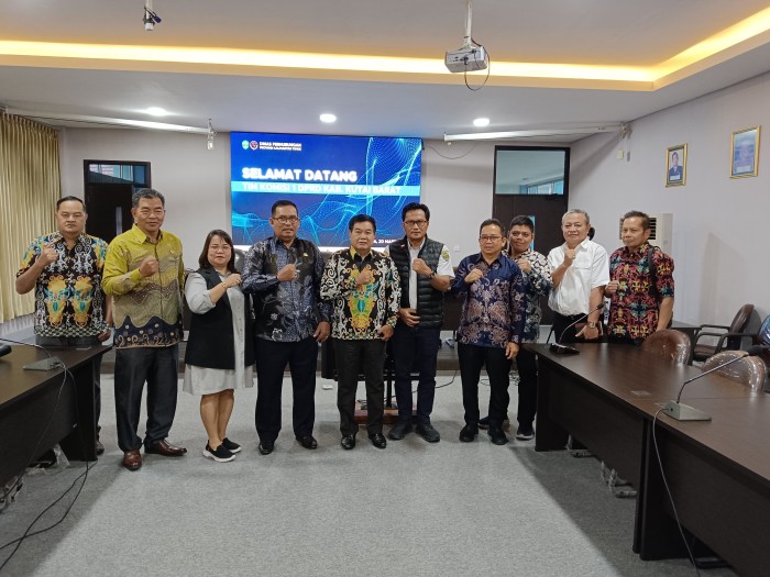 KUNJUNGAN KERJA ANGGOTA DPRD KAB. KUTAI BARAT KE DINAS PERHUBUNGAN PROV.KALTIM TERKAIT DATA DAN INFORMASI PENAMBBATAN KAPAL PONTON BATU BARA